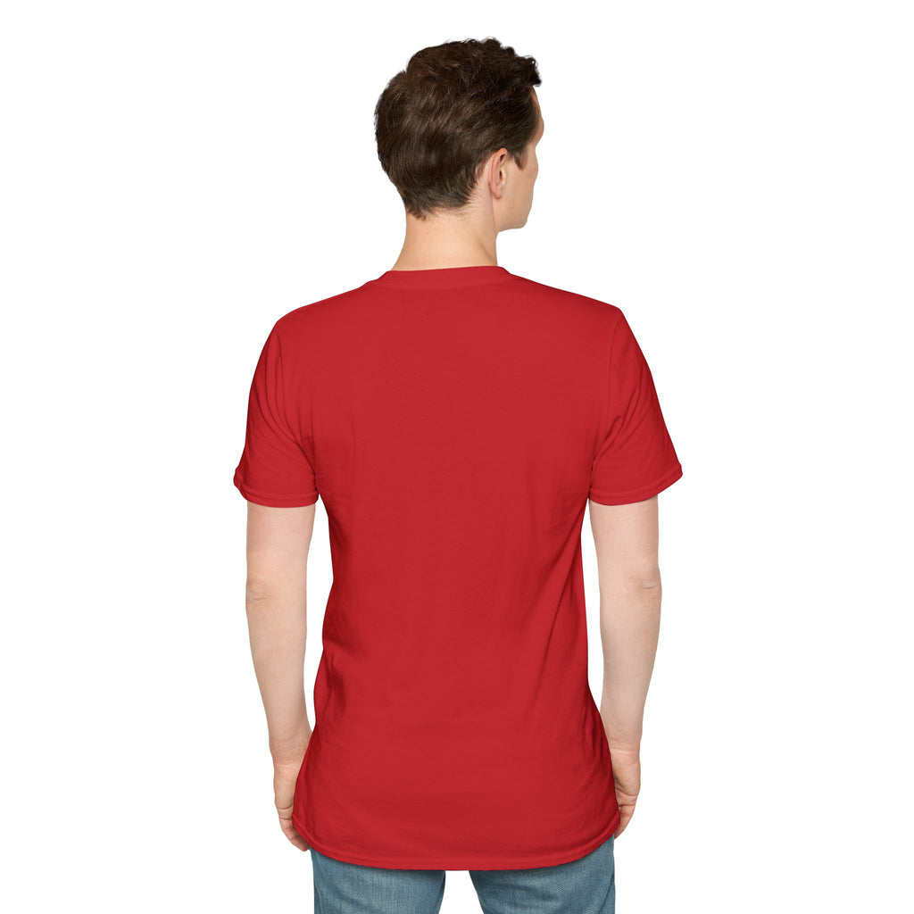 Amaryllis Bloom T-Shirt — Red Floral Botanical Tee for Garden Lovers